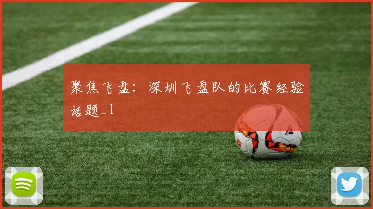 聚焦飞盘：深圳飞盘队的比赛经验话题_1